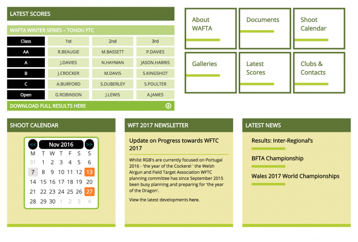 WAFTA Website